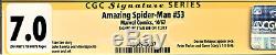 Amazing Spider-man #53 Cgc 7.0 Ss By Stan Lee-doc Octopus-gwen Stacey 1st Date