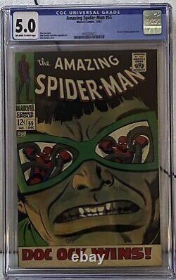 Amazing Spider-man#55 CGC 5.0