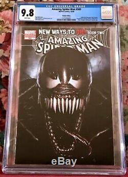 Amazing Spider-man #569 Granov Variant Cgc 9.8 White Nm/mt 1st Anti-venom Marvel