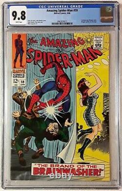Amazing Spider-man #59 CGC 9.8 White Pages