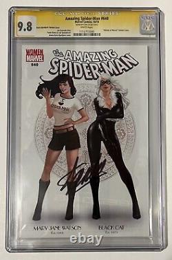 Amazing Spider-man #640 Cgc 9.8 Signed By Stan Lee Women Of Marvel Variant Cover