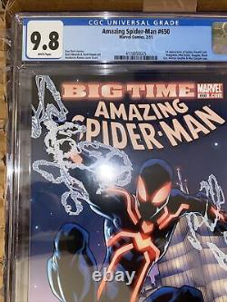 Amazing Spider-man #650 Cgc 9.8 1st Spidey Stealth Suit
