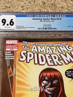 Amazing Spider-man #678 150 Joe Quinones Venom Variant CGC 9.6 PRICED TO SELL