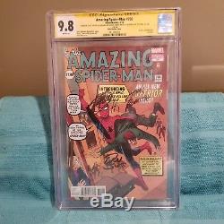 Amazing Spider-man #700 Ditko Variant CGC SS 9.8 Signed Stan Lee Plus 4 others