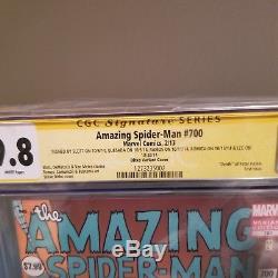 Amazing Spider-man #700 Ditko Variant CGC SS 9.8 Signed Stan Lee Plus 4 others