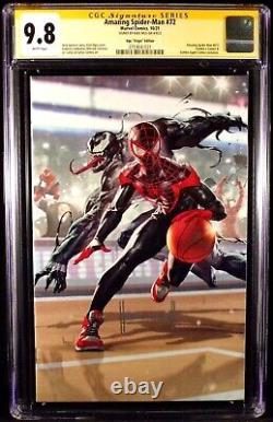 Amazing Spider-man #72 Cgc Ss 9.8 Kael Ngu Virgin Variant Venom Miles Morales Mj
