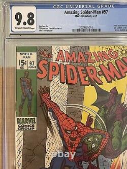 Amazing Spider-man #97 Cgc 9.8 Rare