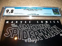 Amazing Spider-man vol. 2 #36 Investment Grade CGC 9.8 Key 9/11 WTC Black Cover