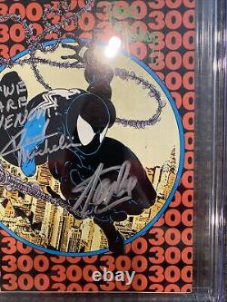 Amazing SpiderMan #300 CGC 9.6 Signed By Stan Lee, McFarlane, Micheline