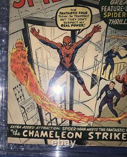 Amazing Spiderman #1 1963 Cgc 4.5 Slight C-1 Many First Appearances