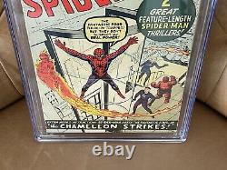 Amazing Spiderman #1 1963 Marvel Comics CGC 2.0 RARE