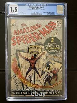 Amazing Spiderman 1 CGC 1.5 1963