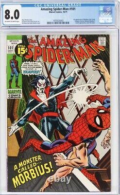 Amazing Spiderman #101 CGC 8.0
