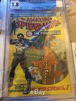Amazing Spiderman #129 CGC 1.8 1st appearance of the Punisher