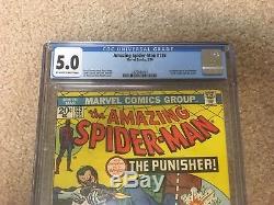 Amazing Spiderman 129 CGC 5.0 1st Appearance The Punisher Netflix Show