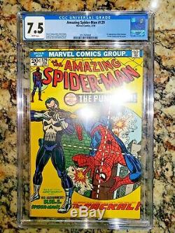 Amazing Spiderman #129 CGC 7.5 1st Appearance of the Punisher