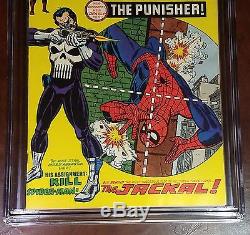 Amazing Spiderman #129 CGC 8.0 VF White Pages (Marvel, 2/74) 1st Punisher Jackal