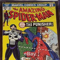 Amazing Spiderman #129 CGC 8.0 VF White Pages (Marvel, 2/74) 1st Punisher Jackal