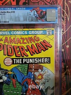 Amazing Spiderman 129 CGC 9.0 First Punisher Gerry Conway John Romita