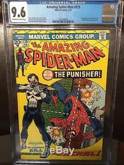 Amazing Spiderman #129 CGC 9.6, Origin And First Appearance