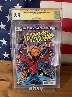 Amazing Spiderman #238 Facsimile CGC 9.4 SS SIGNED by John Romita Jr CLASSIC CVR