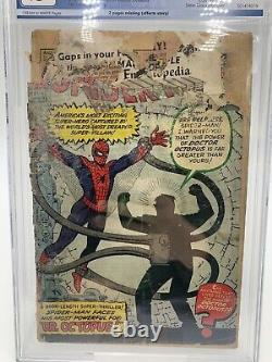 Amazing Spiderman #3 / 1963 PGX 0.5 / First Appearance of Dr. Octopus CBCS/ CGC