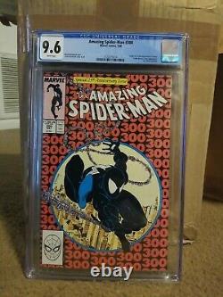 Amazing Spiderman 300! 9.6 CGC white pages! 1st Venom! Hot