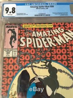 Amazing Spiderman 300 CGC 9.8 White Pages 1st Full Venom McFarlane NM/M