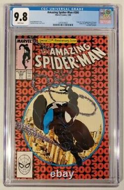 Amazing Spiderman #300 Cgc 9.8 W. P. (1988) Origin & 1st App Of Venom