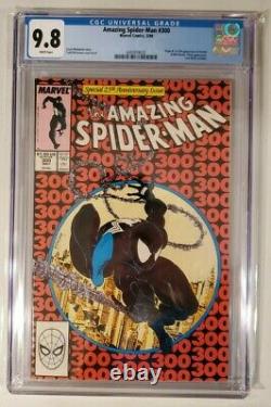 Amazing Spiderman #300 Cgc 9.8 W. P. (1988) Origin & 1st App Of Venom
