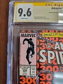 Amazing Spiderman #300 SS CGC 9.6, Origin & 1st Venom, Signed Lee/McFarlane
