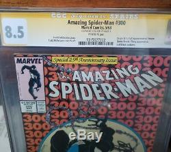 Amazing Spiderman #300 Signed by Stan Lee Graded CGC 8.5 Signature Series Venom