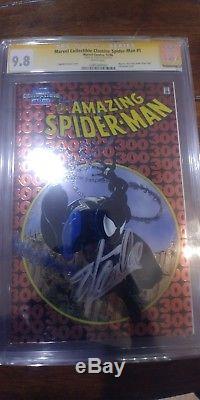 Amazing Spiderman 300 chromium 9.8 CGC SS Stan Lee