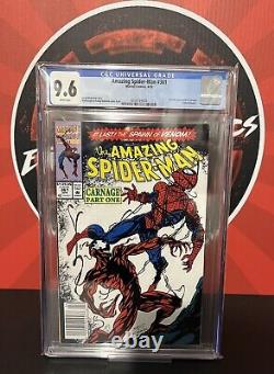 Amazing Spiderman #361 (1992) Newsstand 1st Full Carnage (cgc 9.6)