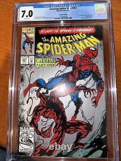 Amazing Spiderman 361 CGC 7.0 1st Appearance of Carnage. 2nd Printing