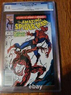 Amazing Spiderman 361 CGC 9.6 First appearance of Carnage. NO RESERVE auction