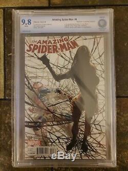 Amazing Spiderman #4 1st Silk, Cindy Moon 110 Ramos variant CBCS 9.8 NOT CGC