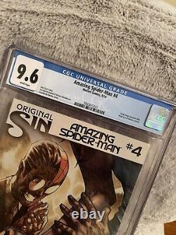 Amazing Spiderman #4 (2014) CGC 9.6 1st appearance of Silk We Combine Shipping