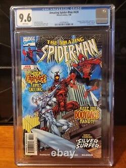 Amazing Spiderman #430 CGC 9.6 (White Pages) 1st Cosmic Carnage