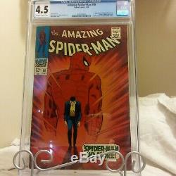 Amazing Spiderman #50 4.5 CGC 1st Kingpin