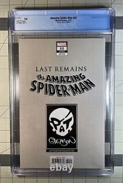 Amazing Spiderman 55-Gleason Black Virgin Variant CGC 9.8-Awesome Cover