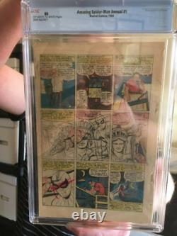 Amazing Spiderman Annual 1 Cgc NG -Incomplete and coverless, AFFORDABLE KEY