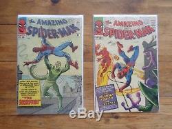 Amazing Spiderman Silver Age Lot (2-74) CGC Graded