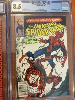 Amazing spider-man lot (CGC #20 #300 #361)