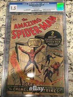 Amazing spiderman 1 CGC 1.5