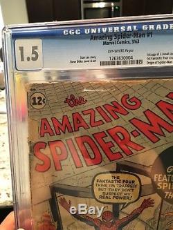 Amazing spiderman 1 CGC 1.5