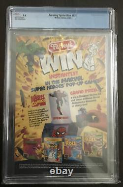 Amazing spiderman 431 cgc 9.4 1st Cover Appearance? Of Cosmic Carnage