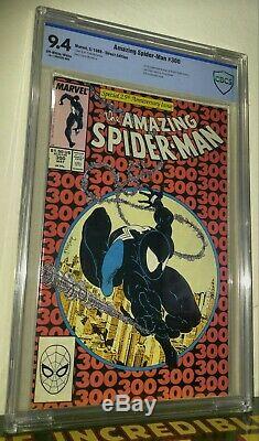CBCS 9.4 Amazing Spider-Man #300 Like CGC. 1st Appearance of Venom. White Pages