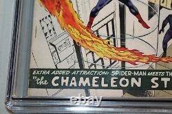 CGC 5.0 Amazing Spider-Man #1 1963 1st App Chameleon & Jameson Stan Lee Ditko B1