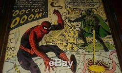 CGC 8.0 Amazing Spider-Man # 5 (10/63) early Dr Doom appearance